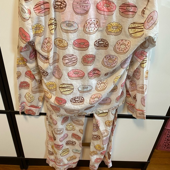 PJ Salvage Multicolor light weight cotton Donut 🍩 women’s pajamas - Picture 7 of 11